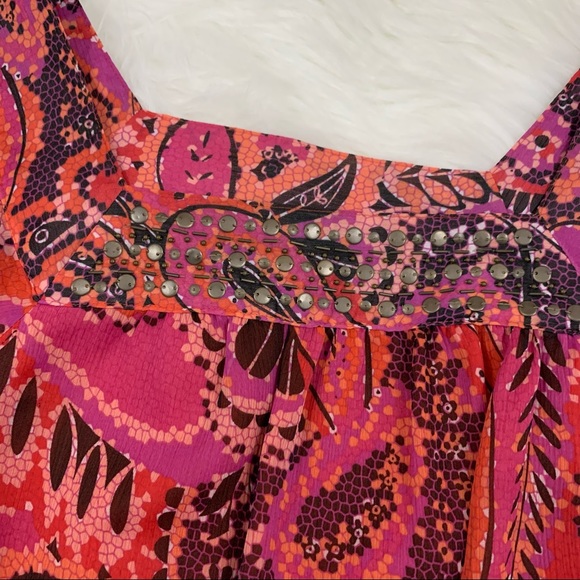 Apt. 9 Floral Square Neck Blouse Top - Picture 7 of 13